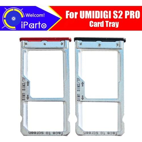UMIDIGI S2 PRO Card Tray 100% Original New High Quality SIM Card Tray Sim Card Slot Holder Repalcement for UMIDIGI S2 PRO