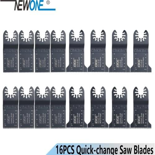 16pcs/set Quick Change Oscillating Tool Saw Blades Accessories for Black&Decker Dewalt and so on