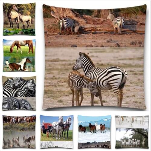 5 size Cotton Polyester Home Textile Colorful Christmas gift Square Pillow Case Decorative Pillow Cover