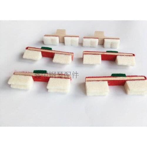 Piano tuning tools accessories - 4PCS Piano damper Triangle wool/Flowering it/Slot wool - Piano repair tool parts