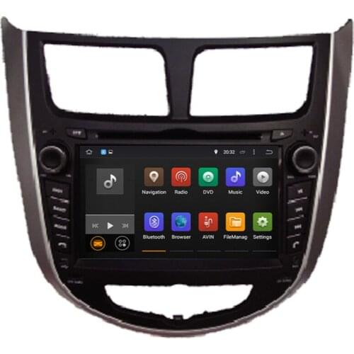 Car GPS Navigation For Hyundai Verna/Accent/Solaris/Grand Avega Hatchback/Accent Blue/Accent WIT Hatchback 2011-2015