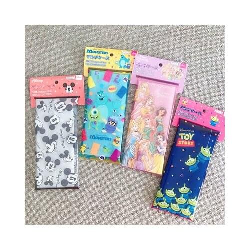 Disney Princess Mickey Toy Story Anime Figures Cartoon Product Cosplay Accessories Pen Bag Makeup Storage Unisex Gift