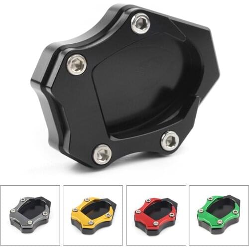 For Kawasaki Ninja 400 2018 2019 Side Stand Pad Kickstand Enlarger Plate Foot Extension Pad mp