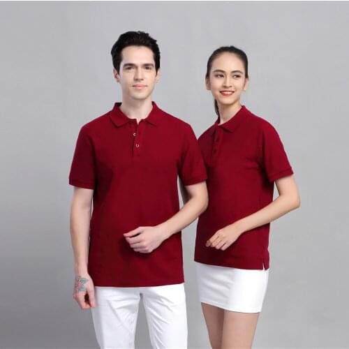 HD1909 Multi Colored Plain Style Mens Polo Shirt Full Cotton Button Fly Short Sleeve Summer Sport Wear With Rib Collar And Cuff