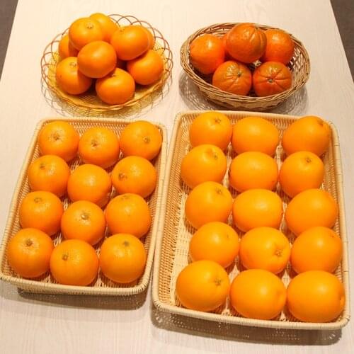 Simulation Fruits Plus Re-Kirst Orange Oranges Lemons Fake Pomegranate Childrens Toy Cabinet Model Props
