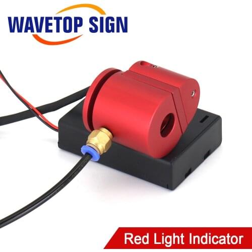 WaveTopSign CO2 Laser Infrared Red Light Indicator Adjust the Light Path Can Bring Battery Box for Yongli Co2 Laser Tube