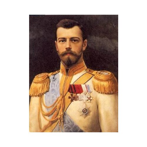 TSAR NICHOLAS II GENERAL PORTRAIT oil painting art - TOP art --36 inch art painting # TOP Decor OIL ON CANVAS