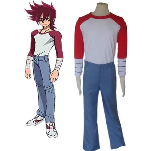 Free shipping Japanese Anime Saint Seiya Omega Pegasus Koga Uniform Cosplay Costume