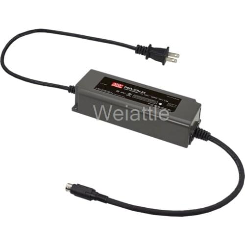 MEAN WELL original OWA-90U-48-P1M 48V 1.88A OWA-90U 48V 90.24W Single Output Moistureproof Adaptor USA type Waterproof IP65
