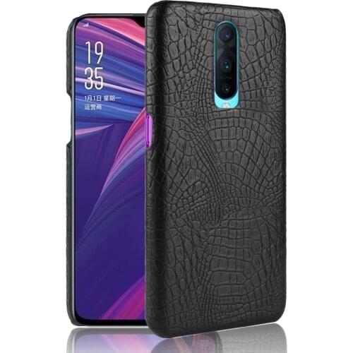 Leather Crocodile Pattern New arrival For Oppo R17 Pro Case Retro Luxury Crocodile Skin Cover Phone Case For Oppo R17 Pro R17Pro