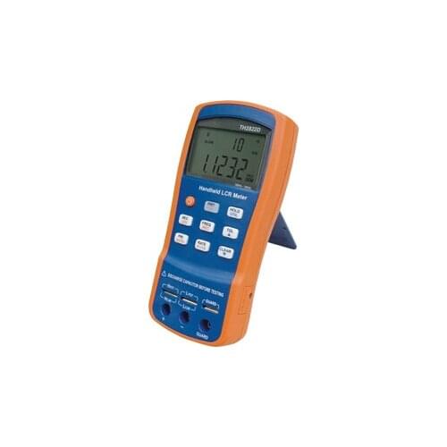 New Professional High Accuracy Handheld Portable LCR Digital Bridge 100kHz Measurement Digital Signal Frequency Parameter Tester