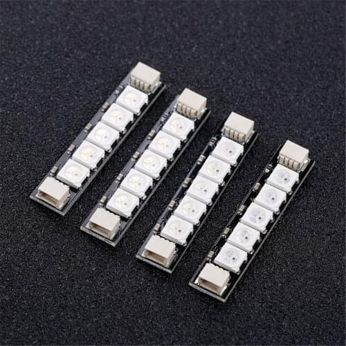 IFlight Programmable RGB 5 LED Lights w LED Strip Smart Controller Board Module 2-6S LED Strip Smart Controller for FPV Drone