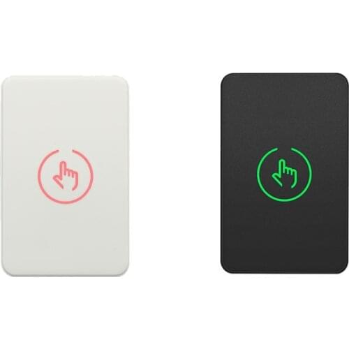 5pcs Touch Exit Button Switch For Access Control support DC12/24V Output NO/NC/COM dry contract two color option