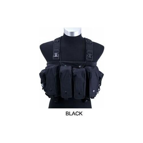 Tactical Magazine Chest Rig Carrier Vest Large Capacity Magazine AK47 carrier combat vest