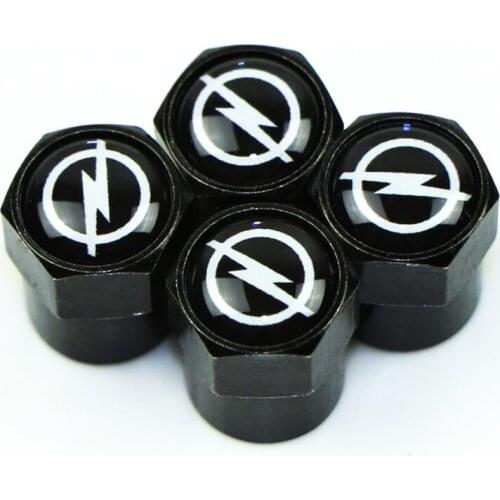 4 pcs/set Excellent Car Wheel Tire Valves Tyre Air Caps for Opel astra opel astra h astra g insignia Opel mokka accessories