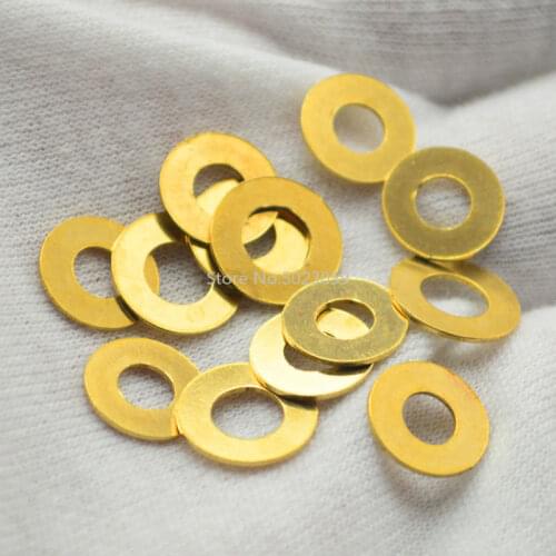 4pcs Brass Washers DIY Folding Knife C81 Folding Knives Screws C158/C186 Folding Knife Accessories Tools