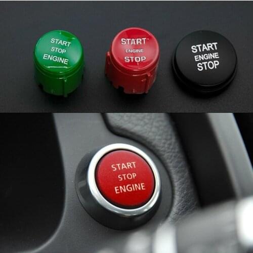 For Land Rover Range Rover Executive Edition LR2 Discovery Start Stop Engine Switch Push Button Cover LR023490 Black Red Green