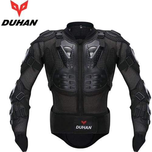 DUHAN Motocross MX Armor Motorcycle Armour Full Body Jacket Protector Gears Racing Protective Moto Riding Guard Accessories