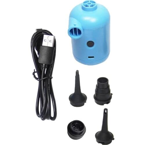 USB Powered Mini Electric Air Pump for Inflatables Air Bed Mattress Pools Boat
