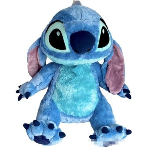 60CM Gaint Lilo and Stitch Plush Doll Stuffed Animals Kids Girls Adult Christmas Toys Home Party Ornament