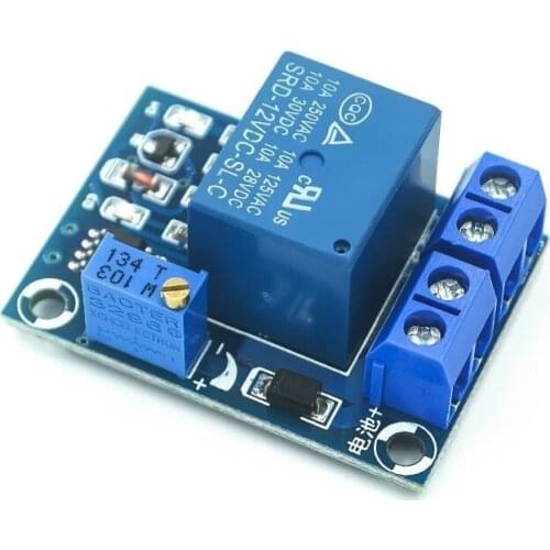 12V battery undervoltage management module voltage undervoltage automatic restore battery load power off protection switch