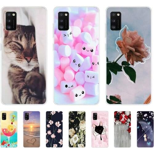 Soft Case Silicone Back Cover For Cute Phone Cases Cover Bumper for Samsung Galaxy A11 A10 A10S A20 A20S A20E A21S A31 A41 A40