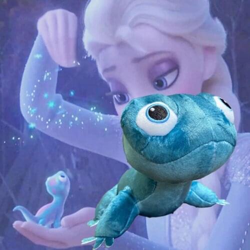 Frozen 2 NEW Fire Lizard Plush Doll 2 Fever Anna Elsa Princess Snowman Plush Doll For Childrens Birthday