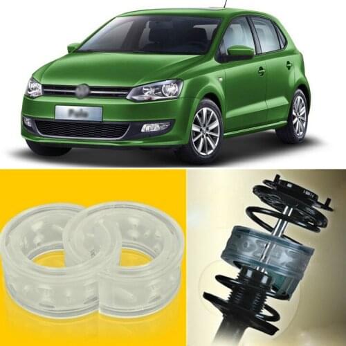 2pcs Power Front /Rear Shock Suspension Cushion Buffer Spring Bumper For Volkswagen Polo