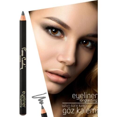 Pierre Cardin Eyeliner Longlasting Eyeliner Pencil Beauty Cat Style Black 24 Hours Long-lasting Pencil Makeup Cosmetics Tools