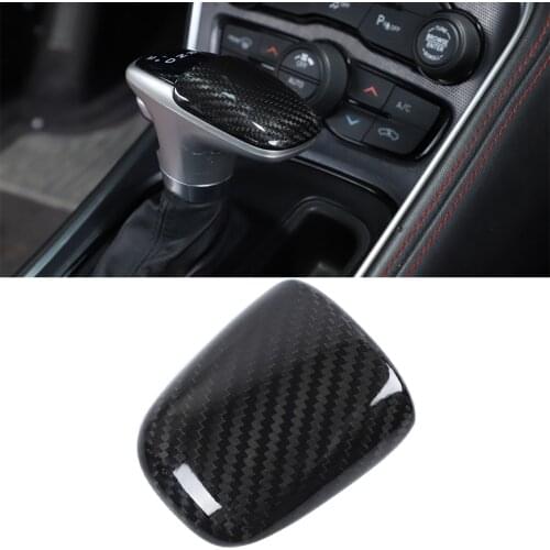 Gear Shift Knob Head Decoration Cover Trim Sticker for Dodge Challenger/Charger 2015-2020 Durango 2018 2019 2020 Car Accessory
