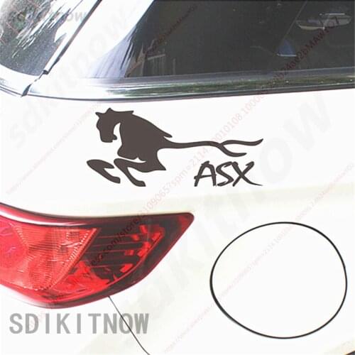 9x20cm Sports Sticker Racing Windows Door Body Decal Car Styling For mitsubishi asx 2011 2018 2017 2013 2012 2010 accessories
