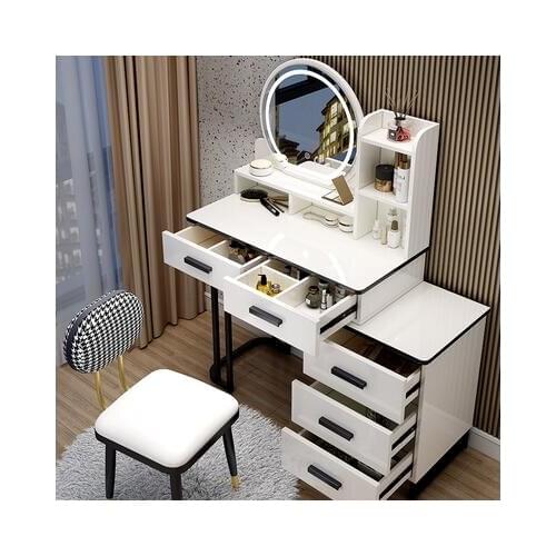 Dressing table storage cabinet one makeup table net red wind makeup table