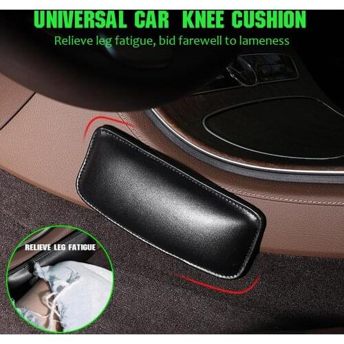 Universal Car Leg Cushion Knee Pad Thigh Support Pillow Car Seat Pillow Interior Accessories For BMW Honda