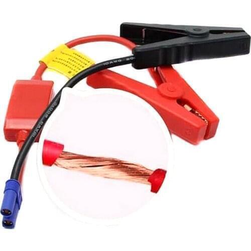 1pcs Automotive Emergency Battery Cable Alligator Clamp Starter Is Used For Vehicle Starter Battery Detection Tool