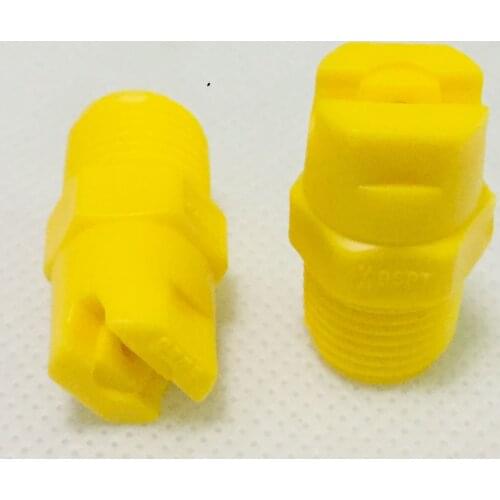 10 pcs/lot ) 1/8" 1/4" 3/8" 1/2" PP vee jet flat fan spray nozzle, Industrial / factory cleaning, dust removal nozzle