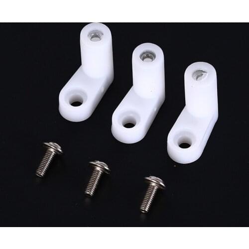 10Pcs/bag Plastic L Type PCB Mounting Feet With Screw 20mm L Type Feet