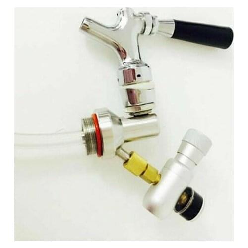 2L mini growler spears Beer Spear with Tap Faucet with CO2 Injector Premium