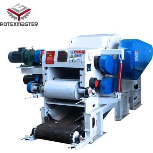 3-5 Tons Per Hour Cutting Round Wood Chipping Machine