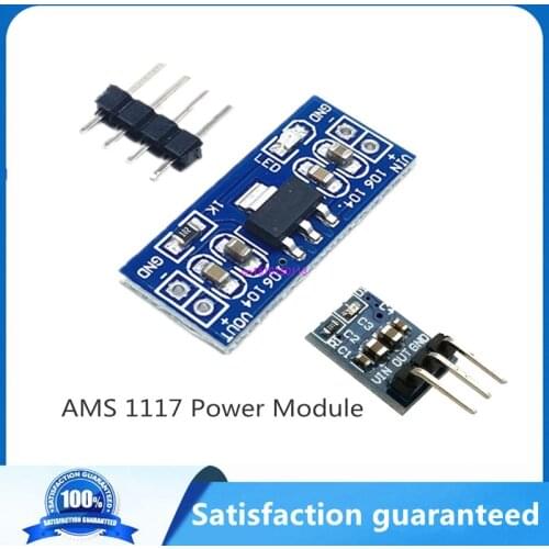 5pcs/lot LM1117 AMS1117 3.3V 4.5-7V Turn 3.3V DC-DC Step Down Power Supply Module for Arduino Raspberry Pi