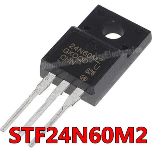 5pcs STF24N60M2 TO-220F 24N60M2 TO220F 24N60C3 STF24N60 24N60 24A 600V TO-220