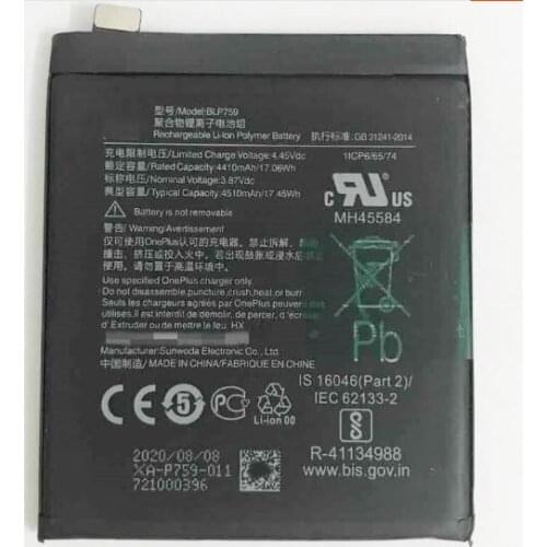 Jinsuli OnePlus 8 Phone Batteries