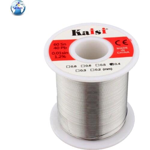 Kaisi 150g Lead Rosin Core Stanless Steel 0.3mm/0.4mm/0.5/mm0.6mm Tin Lead Solder Wire Melt Rosin Core Soldering Wire Roller