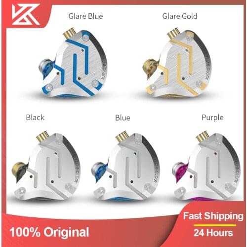 KZ ZS10 Pro Earphones 4BA 1DD Hybrid In Ear Headphone HIFI Headset DJ Monitor Earphone Earbuds KZ ZS10PRO AS10 ZSX CCA C10 C16
