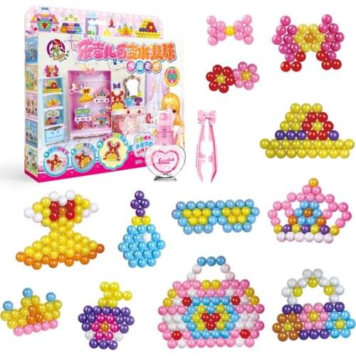 Magic Manual DIY Production Water Condensation Beads Spell Beans Puzzle Children Toy Birthday Arts Crafts Gifts For Children