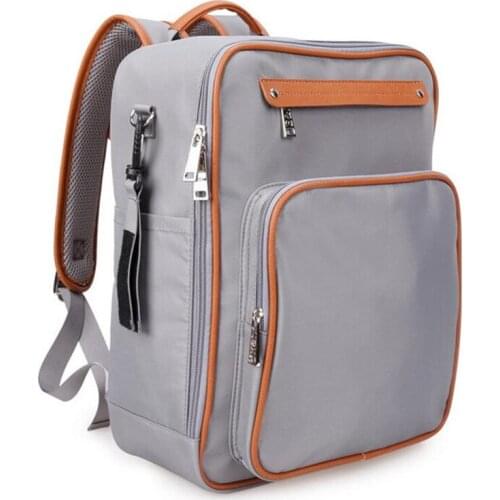 Fashion Mummy Maternity Nappy Bag Brand Large Capacity Baby Bag Travel Backpack Bottle Nursing Bag for Baby Care Changing Pad