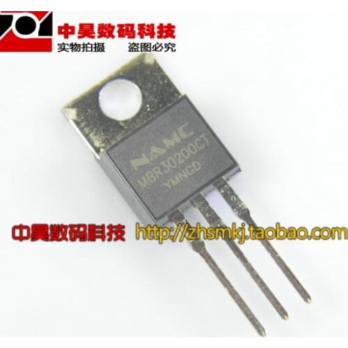Xinyuan 10pcs/lot MBR30200CT TO-220 MBR30200 TO220 MBR30200C 200V 30A new original
