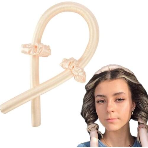 3Pcs/Set Lazy Curler Set Heatless Curling Rod Headband 19Momme Silk Wave Former Hair Curlers Women Beauty DIY Hair Styling Tools