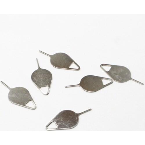 Wholesale 10000pcs/lot new Sim Card Ejector Tool Sim Card Tray Eject Pin Key Tool For Mobile cell phone