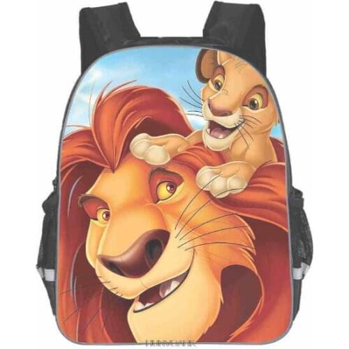 13inch Mochila Infantil Simba The Lion King School Bags Christmas Gift For Teenagers Children Cartoon Bag Kids Backpack Boys