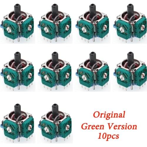 10PCS for Sony Dualshock 4 PS4 PRO Slim Controller 3pin 3d Rocker Joystick Axis Analog Sensor Repair Parts Accessories